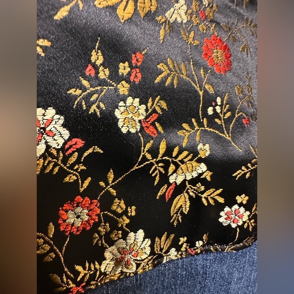 Jypsy Jeans Denim Jacket with Floral Accents - Picture 8 of 8